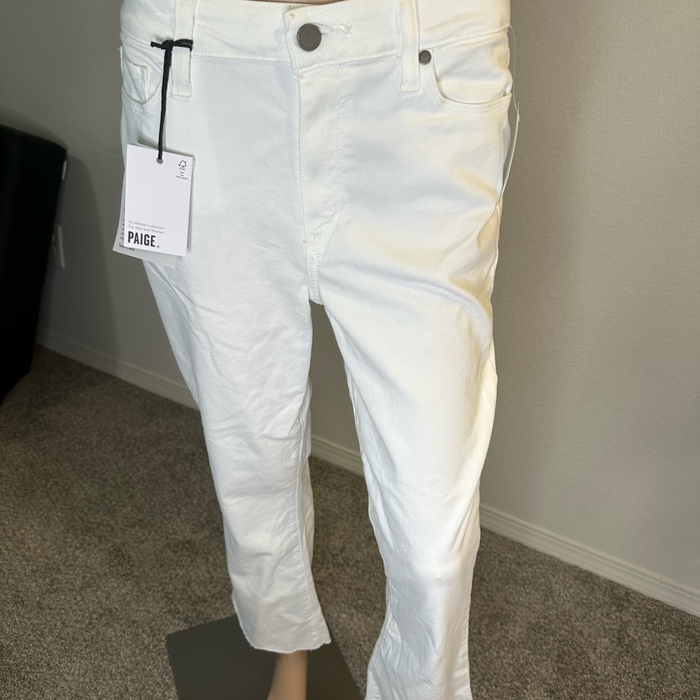 PAIGE Crisp White Denim